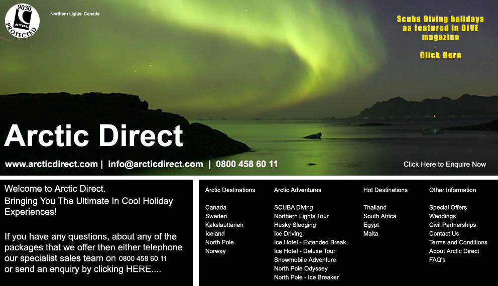 Welcome to Arctic Direct.
